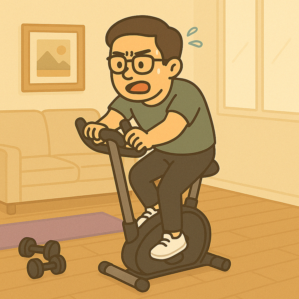 실내자전거로 시작하는 집콕 운동 – 없을 때도 걱정 없는 루틴